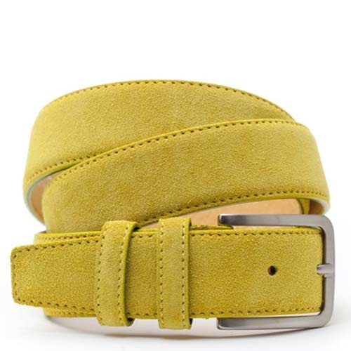 Wildleder Gürtel Bright Lime