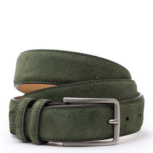 Wildleder Gürtel Army Green