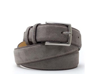 Suede Riem Elephant Grey