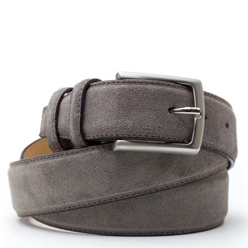 Wildleder Gürtel Elephant Grey