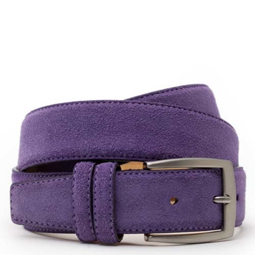 Wildleder Gürtel Pure Violet