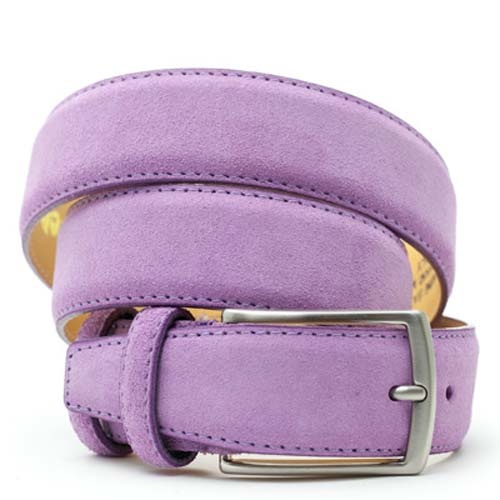 Wildleder Gürtel Bright Violet
