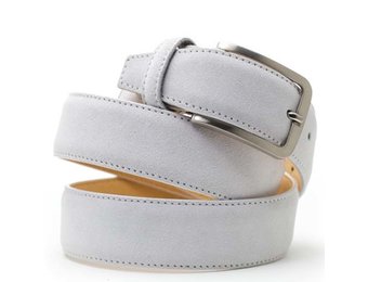 Suede Riem Winter White