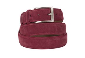Suede Riem Amsterdam Red