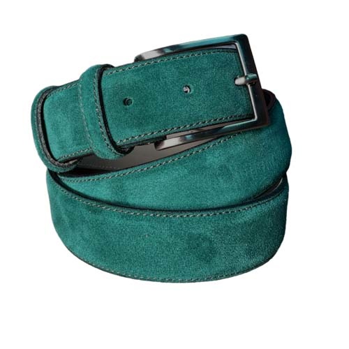 suede Riem Petrol Blue