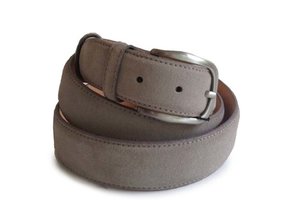 Wildleder GÃ¼rtel Mouse Grey