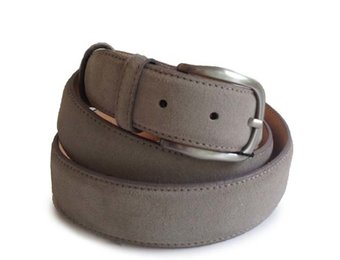 Wildleder GÃ¼rtel Mouse Grey