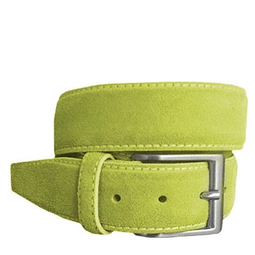 Wildleder Gürtel Dark Lime