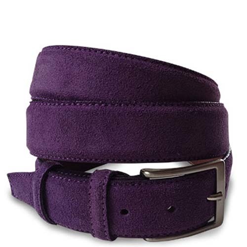 Wildleder Gürtel Intense Purple