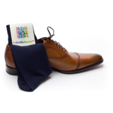 Blaue Socken Deep Blue