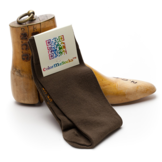 Braune Socken Nespresso Brown