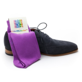 Violett Socken Pure Violet