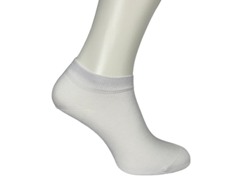 Sneakersokken - 1 paar - wit  - enkelsokken - unisex