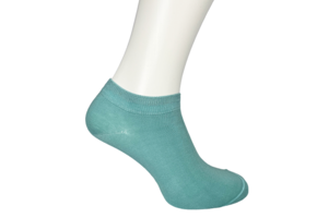 Sneakersokken - 1 paar - Zee groen - enkelsokken - unisex