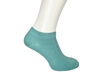 Sneakersokken - 1 paar - Zee groen - enkelsokken - unisex