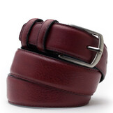 Lederen Gurtel Wine Red