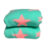 Hockeysokken Golden Pink Stars Pastel