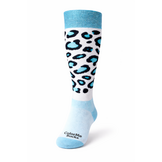 Hockeysokken Glitter Panther Sky Blue