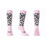 Hockeysokken Glitter Panther Bubble Pink