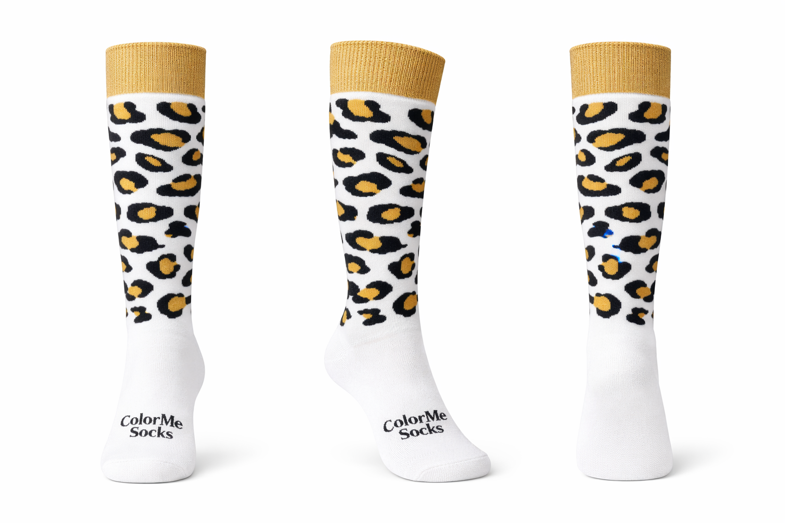 Hockeysokken Glitter Panther Honey Gold