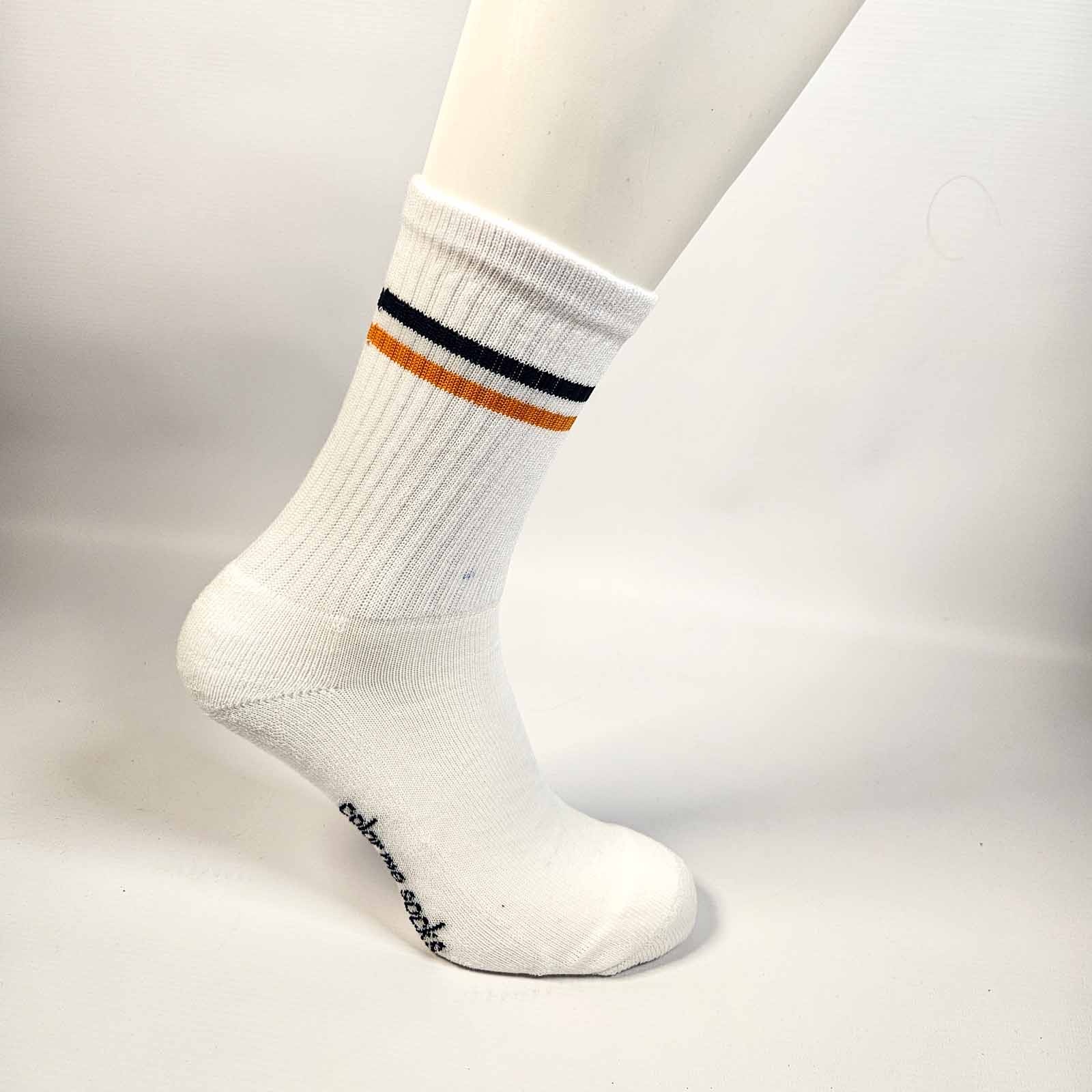 Sportsokken Two Rings Navy Blue / Orange Edition