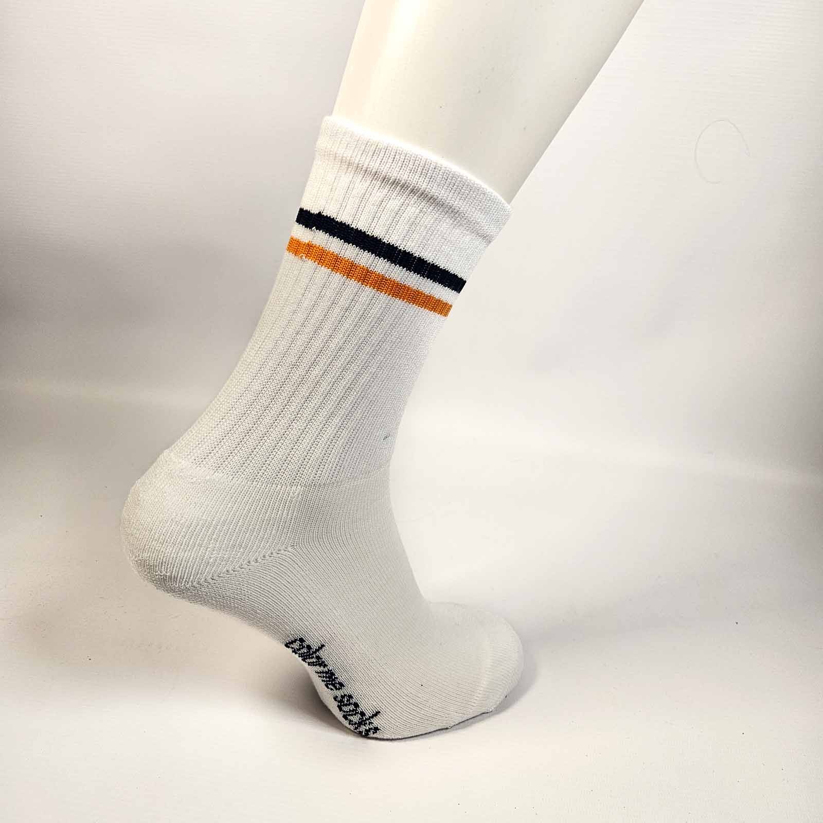 Sportsokken Two Rings Navy Blue / Orange Edition