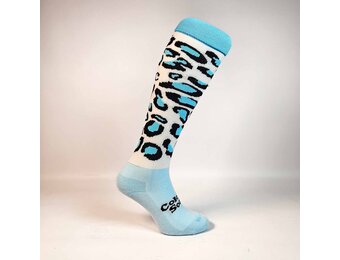 Hockeysokken Glitter Panther Sky Blue