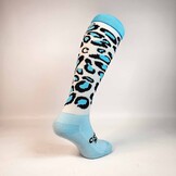 Hockeysokken Glitter Panther Sky Blue