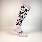 Hockeysokken Glitter Panther Bubble Pink