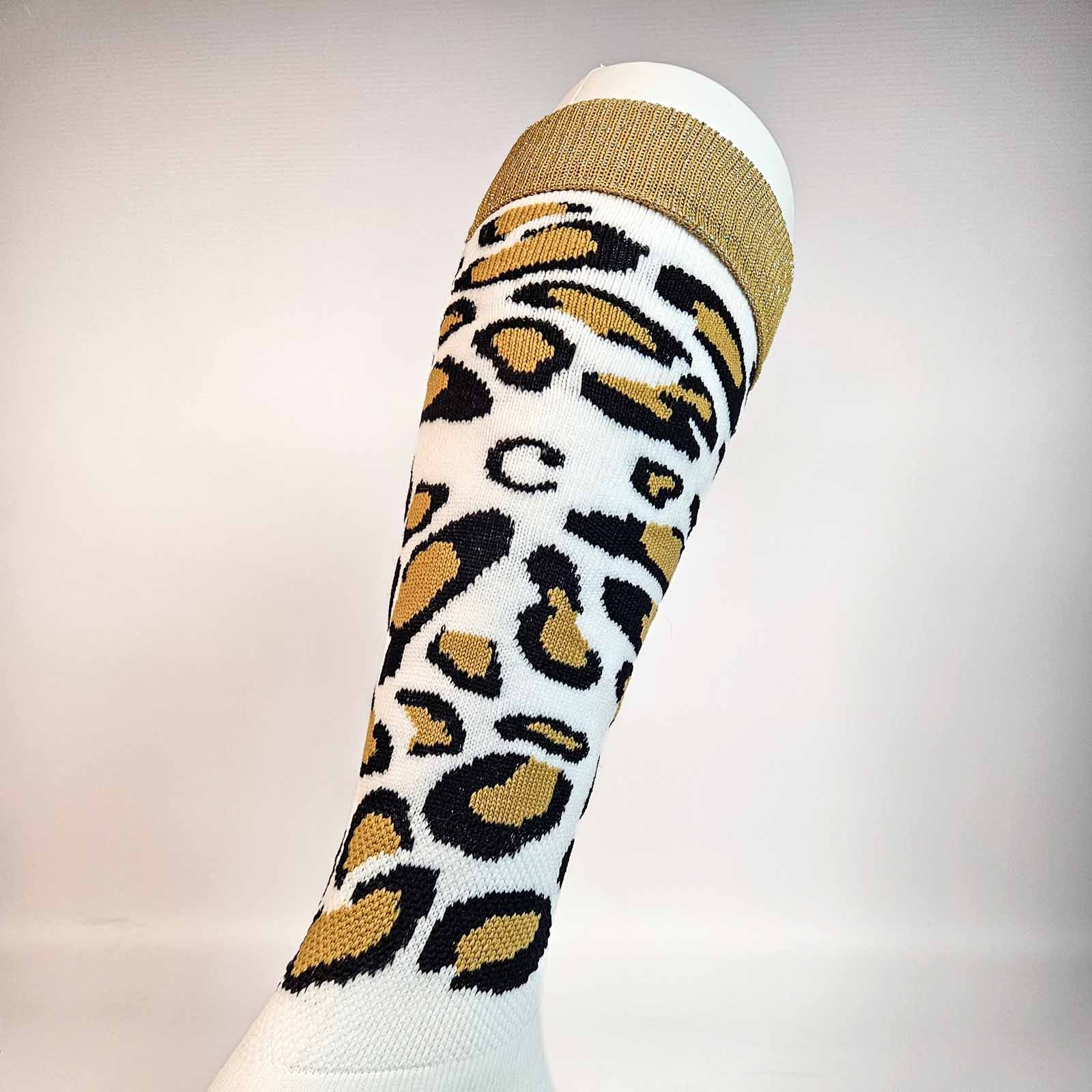 Hockeysokken Glitter Panther Honey Gold