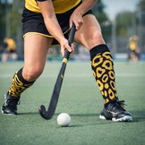 Hockeysokken Black Panther