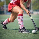 Hockeysokken Sweet Cherry Pink