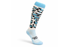 Hockeysokken Glitter Panther Sky Blue