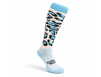 Hockeysokken Glitter Panther Sky Blue