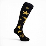 Hockey Socken golden stars Schwarz