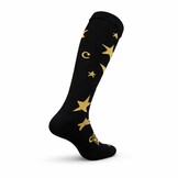 Hockeysokken Golden Stars Zwart