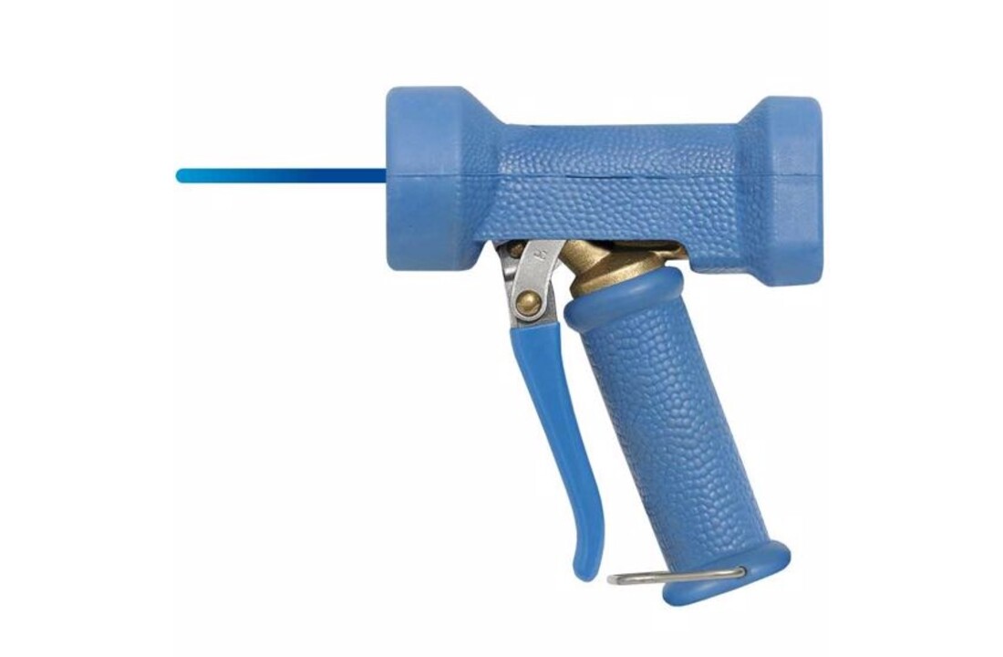 R+M SUTTNER Pistool ST-1200 1/2 " BI Messing/RVS Blauw