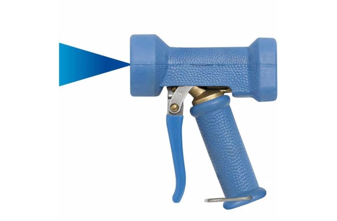 R+M SUTTNER Pistool ST-1200 1/2 " BI Messing/RVS Blauw