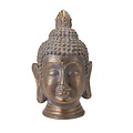 Boeddha hoofd goudkleur (53 cm)