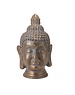  Boeddha hoofd goudkleur (53 cm)