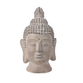 Boeddha hoofd cremekleur (53 cm)