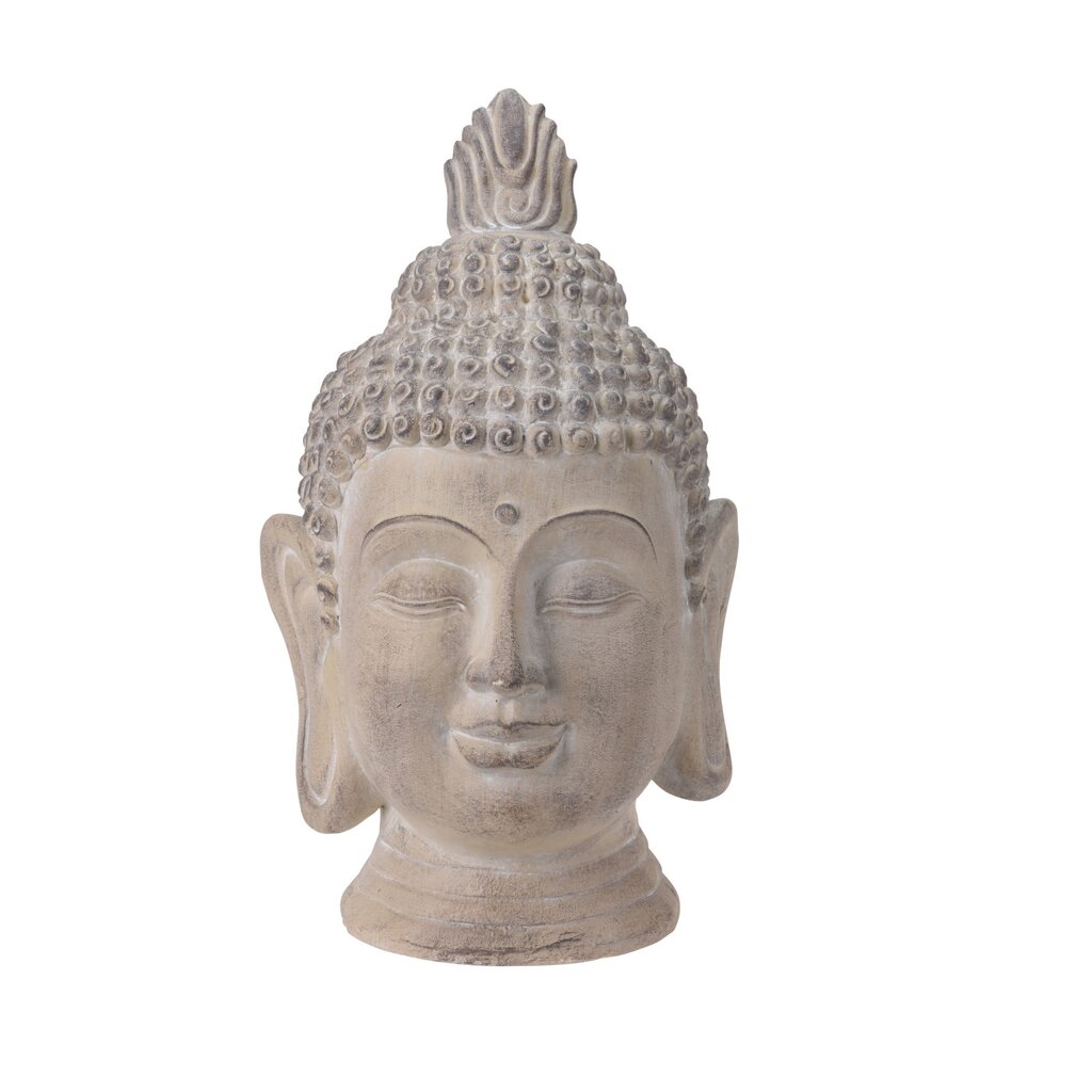 Boeddha hoofd cremekleur (53 cm)