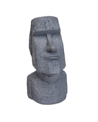 Paashoofd / Moai 78 cm (grijs)