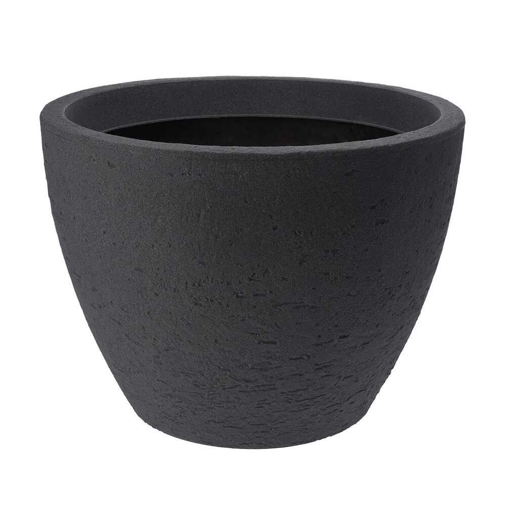 Bloempot stonelook L (antraciet)