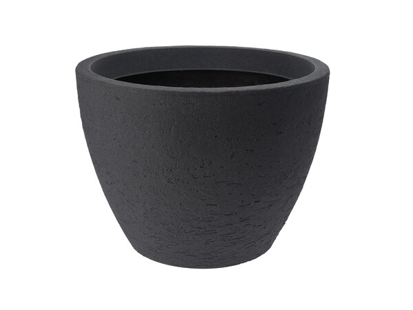 Bloempot stonelook L (antraciet)