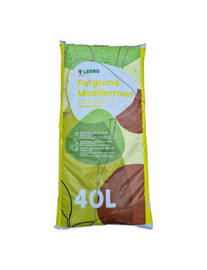  Potgrond mediterraan (zak 40 liter)