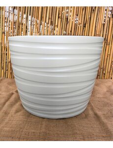  Bloempot Ydia  Kleur Taupe (H 36cm Ø 48cm )