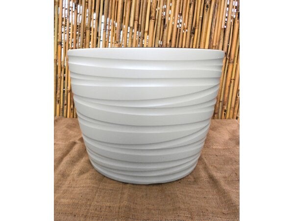 Bloempot Ydia  Kleur Taupe (H 36cm Ø 48cm )
