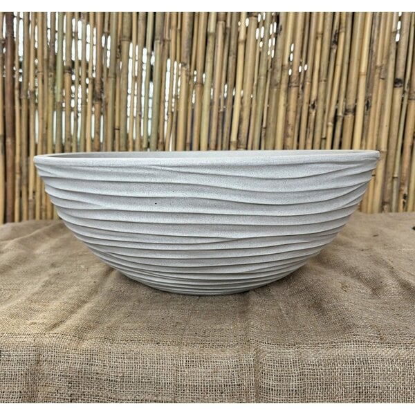 Deko schaal Ydia  Rond taupe (Ø 50 H 20)