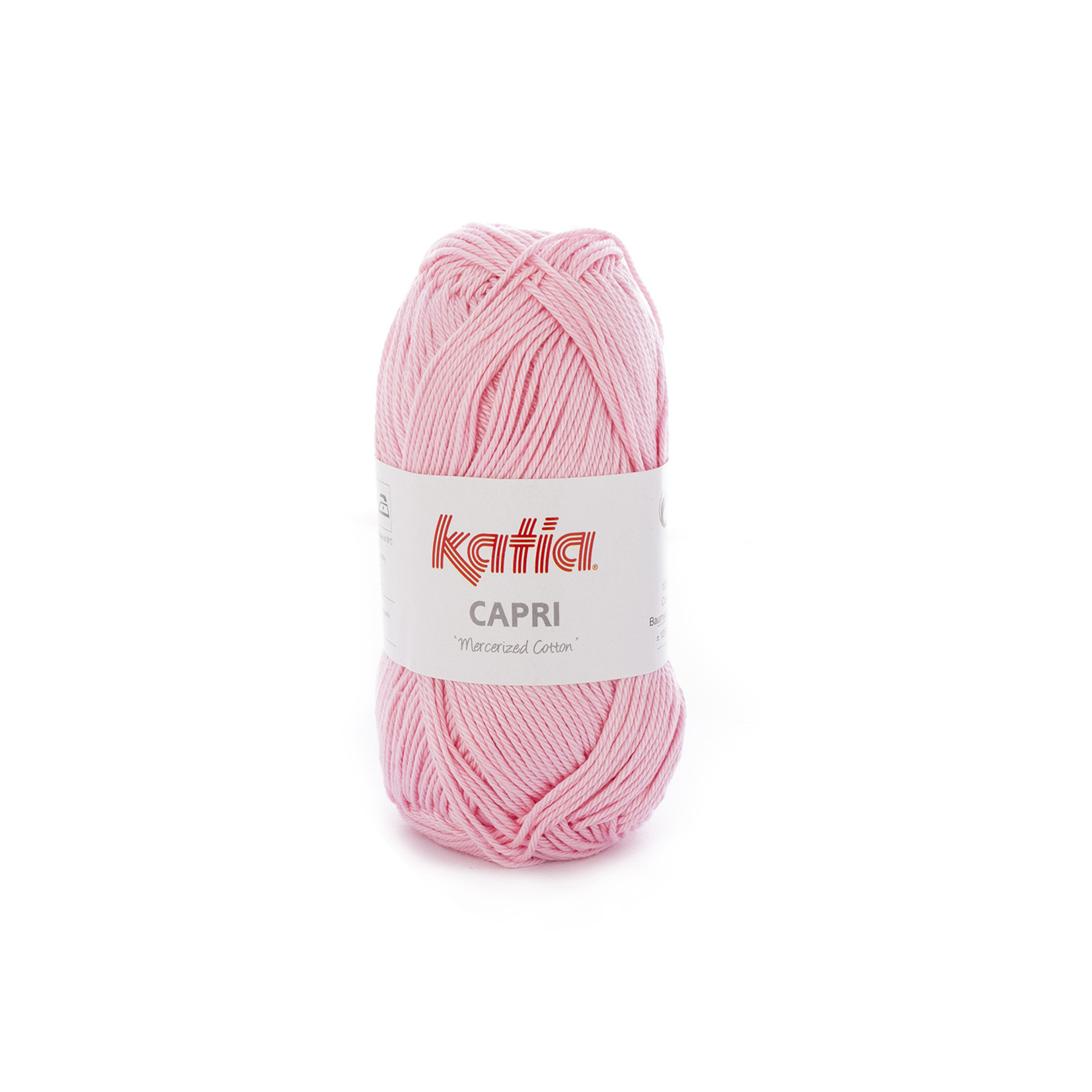 Katia Katia Capri - kleur 121 Medium Bleekrood - 50 gr. = 125 m. - 100% katoen